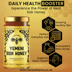 Pure Yemeni Sidr Honey (Large 700g Jar)
