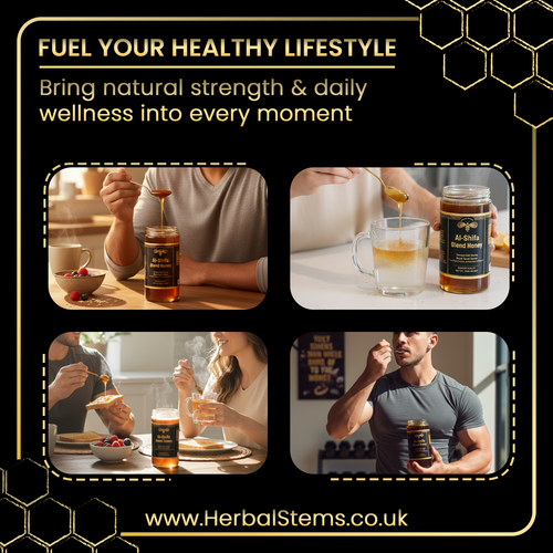 Al Shifa Honey – Premium Yemeni Sidr & Black Seed Blend (700g)
