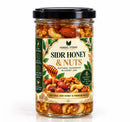 Sidr Honey & Nuts 300g jar with roasted almonds, cashews and walnuts – Herbal Stems