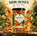 Sidr honey with mixed roasted nuts – 300g jar from Herbal Stems