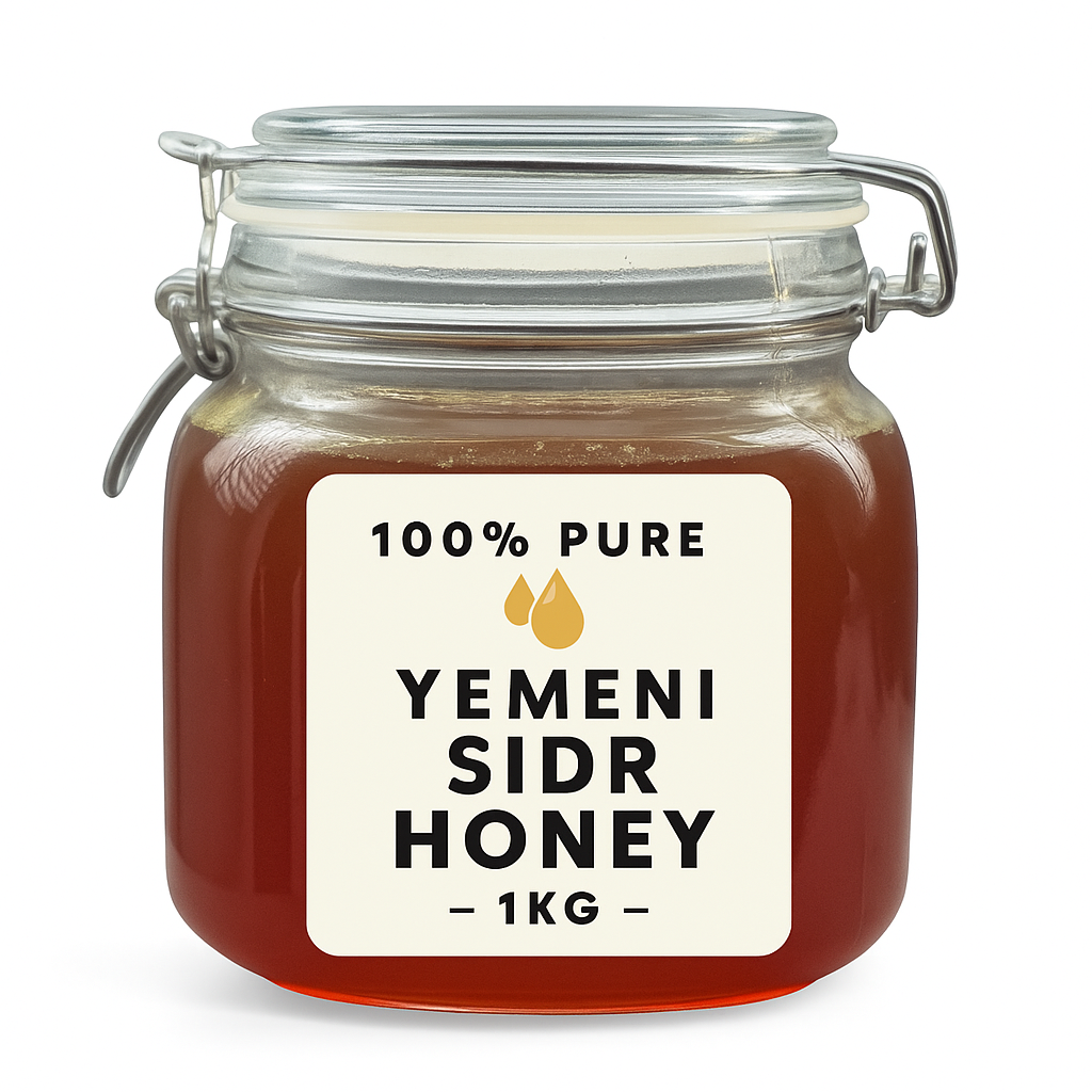 Yemeni Sidr Honey 1kg – 100% Pure Raw Organic Wild Harvest