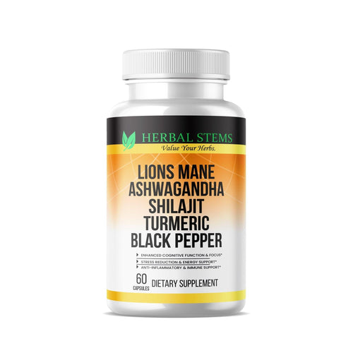 Complex 5 in 1 High Strength 60 Capsules - Herbal Stems