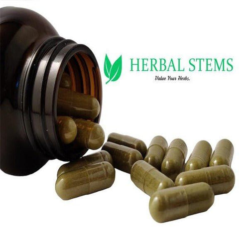 Dhamasa (Fagonia Arabica) | 60 Vegan Capsules | Natural Blood Purifier & Liver Support - Herbal Stems