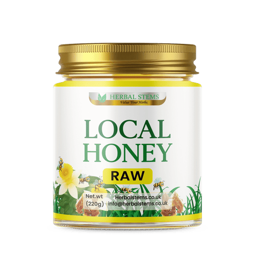 Local Honey UK 220g - Herbal Stems