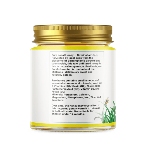 Local Honey UK 220g - Herbal Stems