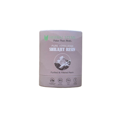 Premium Himalayan Shilajit Resin (20g) | 2-Month Supply | Gold Grade & Pure - Herbal Stems