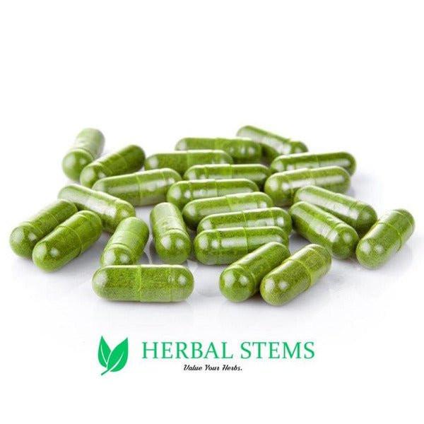 Pure Moringa Oleifera | 60 Vegan Capsules | Nutrient-Dense Superfood Multivitamin - Herbal Stems