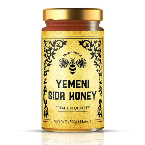 Pure Yemeni Sidr Honey (Large 700g Jar) - Herbal Stems