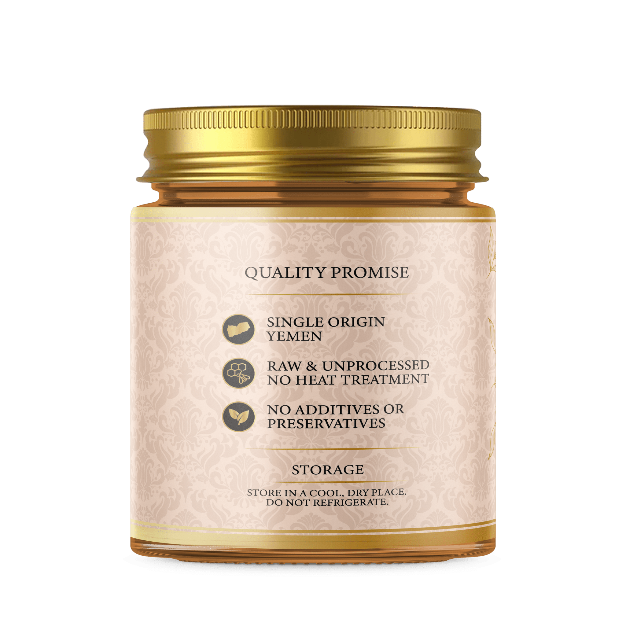 Royal Yemeni Sidr Honey with Royal Jelly – Premium Winter Harvest 250g - Herbal Stems