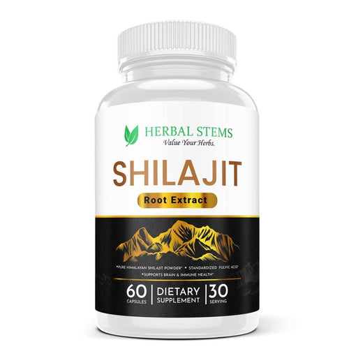 Shilajit Extract Capsules 60 capsules - Herbal Stems