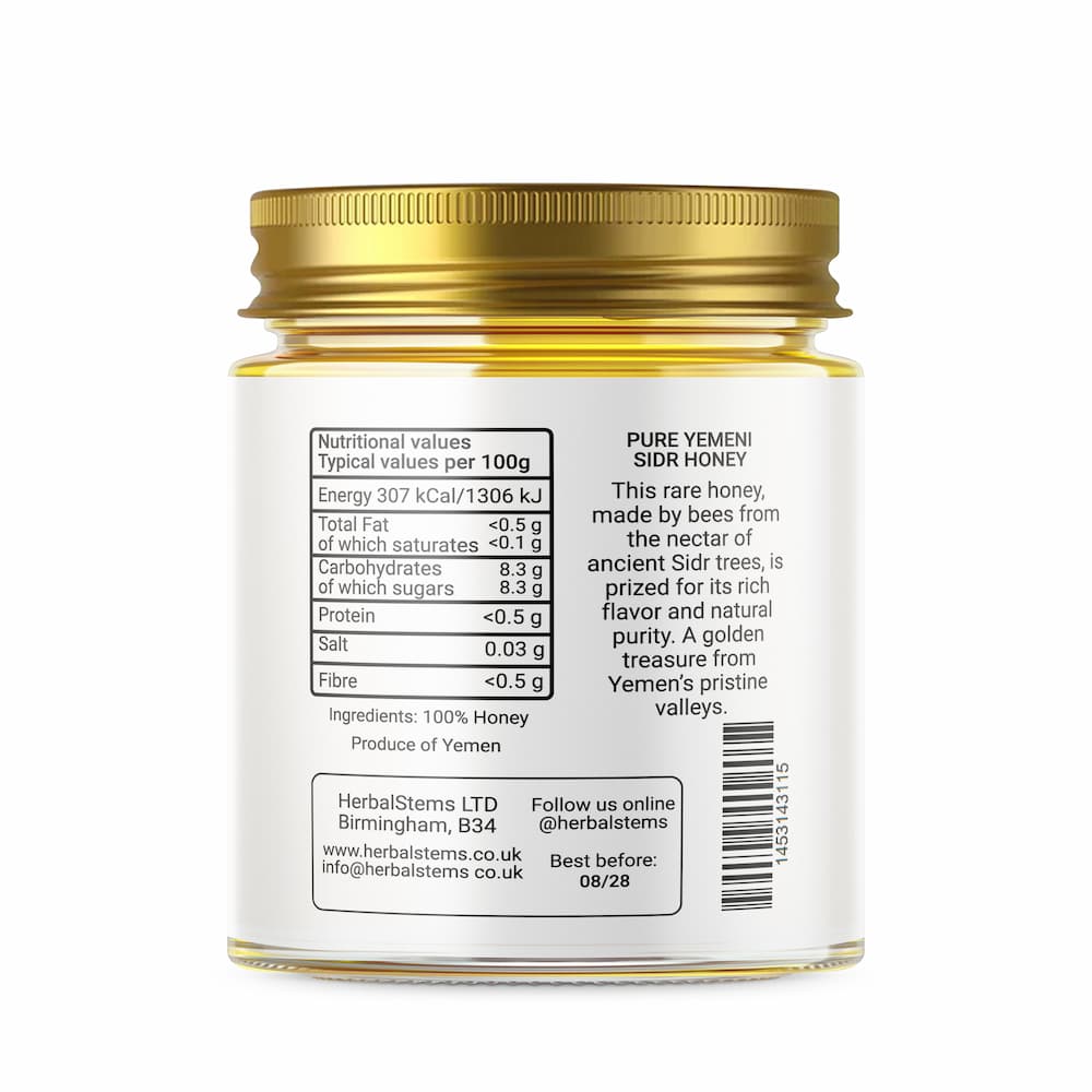 Yemeni Sidr Honey UK – Raw Premium Sidr Honey 200g