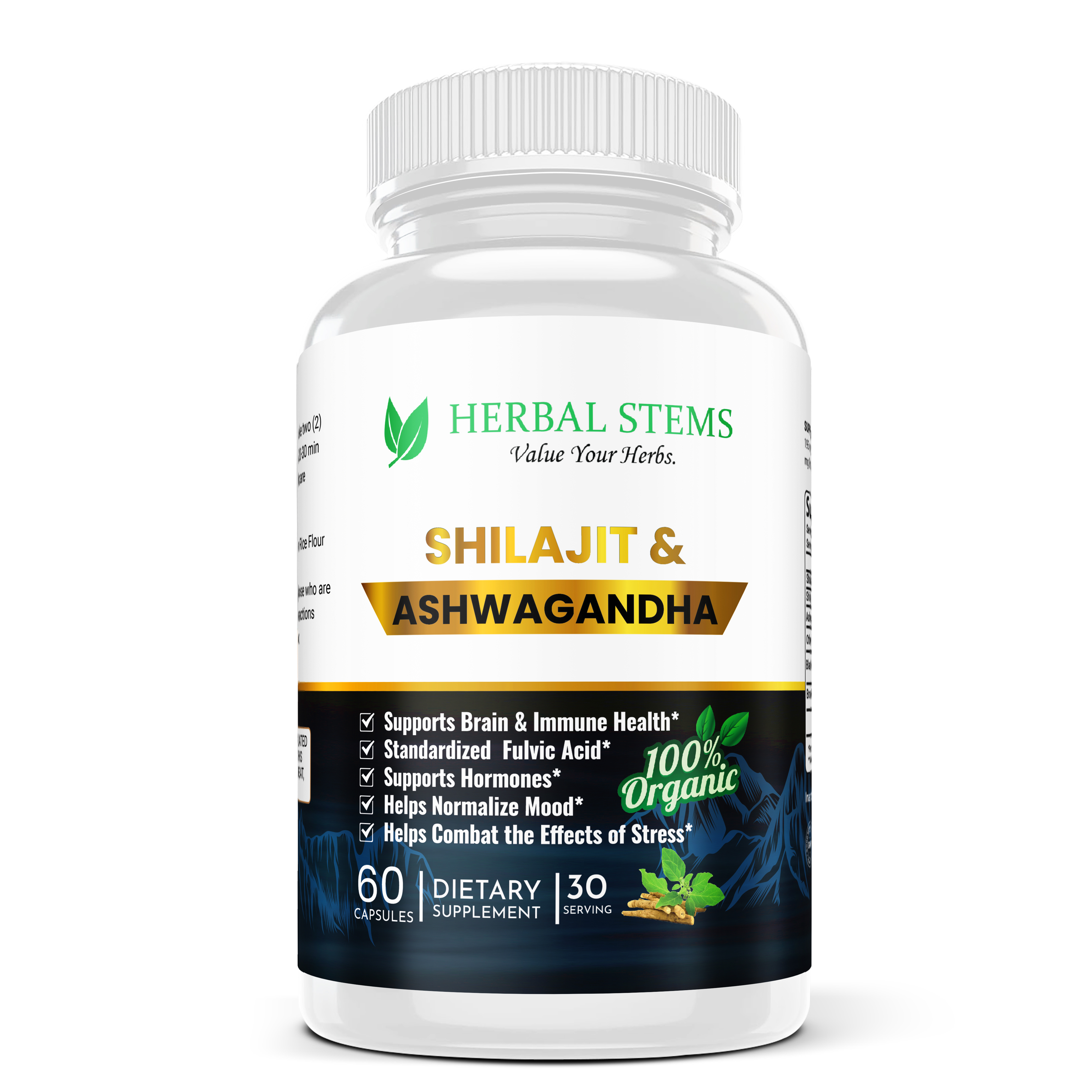 Shilajit & Ashwandha 60 Capsules